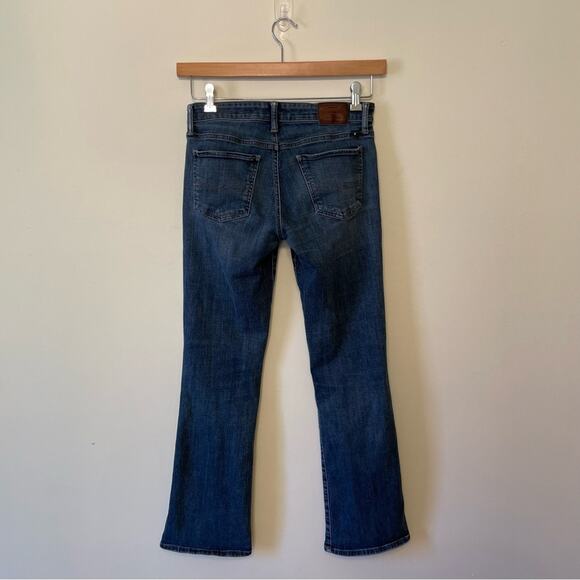 Lucky Brand 6/28 medium wash blue denim jeans mid rise sweet boot bootcut - Picture 5 of 7